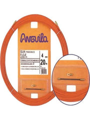 Steelband 4 mm thick orange bi-nylon Anguila - to choose from