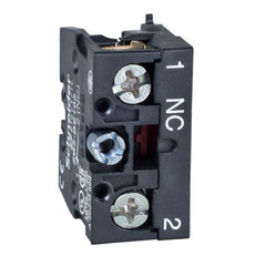 NC contact for ZB2BE102 push button