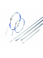 Box (100) Stainless Steel Clamps 7.9*550