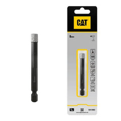 Diamond drill bit for drilling in ceramics 8 for CAT impact screwdriver