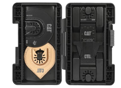 Multitool accessory set (8 pcs) in plastic case CAT