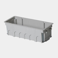 6-module drywall box with standard patented screws