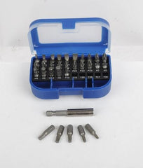 WORKPRO 31-piece flat/phillips/posidrive/allen/star bit set