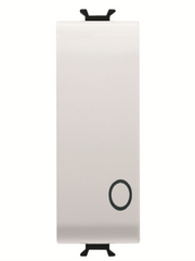 Koros-bipolar button 1 module white