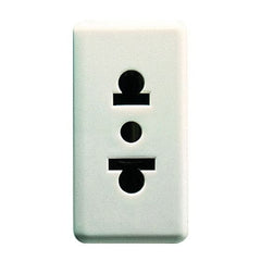 American socket 125/250V white GW