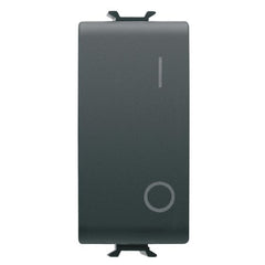 Korus - Single Double Pole Circuit Breaker 1 Module Matte/Satin Black