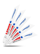 Pack of 5 blades (metal, wood, plastic) for LENOX 10TPI 810R sabre saw