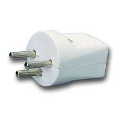 Straight plug - "Hadar" white