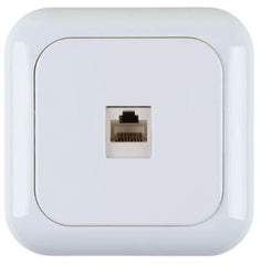 Euro RJ-45 jack