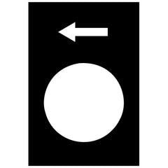 Down arrow sign ZB2BY2904