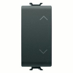 Corus-Shutter Switch Module 2P 1 Matte/Satin Black