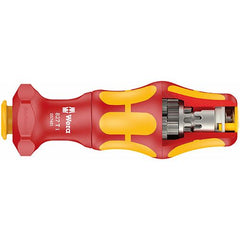 Insulated turbo handle for WERA 1000V interchangeable screwdriver set