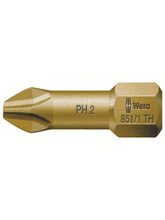 WERA PH2X25 Gold Phillips Bit