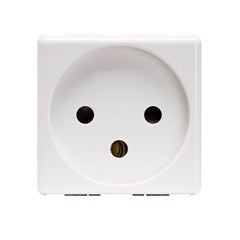 Israeli socket 16A 250V white GW