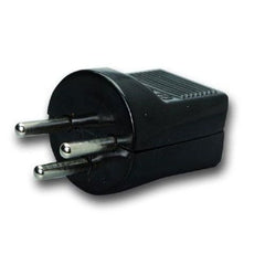 Straight plug - "Hadar" black