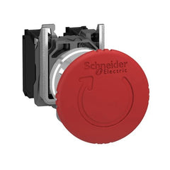 Mushroom switch locked and released