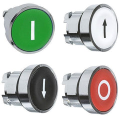 Red button head with 0 marking