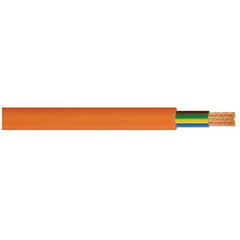 Plastic pendent 3X1.5 orange