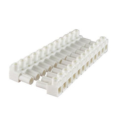 Strip of 12 socket+plug terminals 2.5 mm²