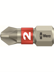 WERA PH2X25 Stainless Steel Phillips Bit