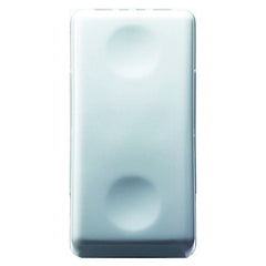 1 NO white polar push button TOP