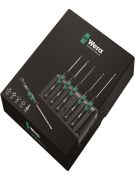 Set of 6 flat + Phillips electronics screwdrivers WERA
