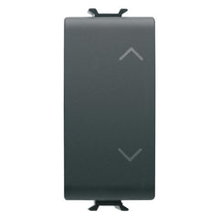 Corus-Shutter+Arrows Button 1 Module Matte/Satin Black