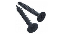VEGA Black Pointed Drywall Screw Pack (100 units)