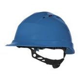 Standard blue safety helmet