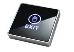 Illuminated exit button, wide touch COM/NC/NO