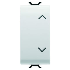 Corus-Shutter Switch Mod. 2P 1 Glossy White