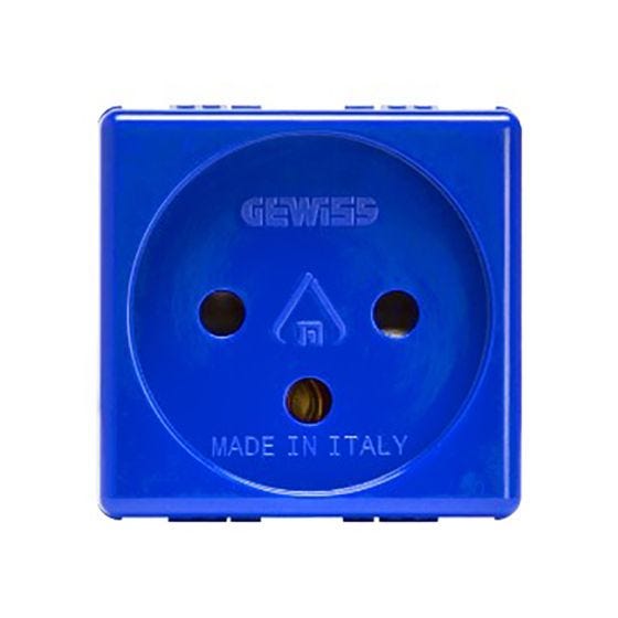 Israeli socket 16A 250V blue GW