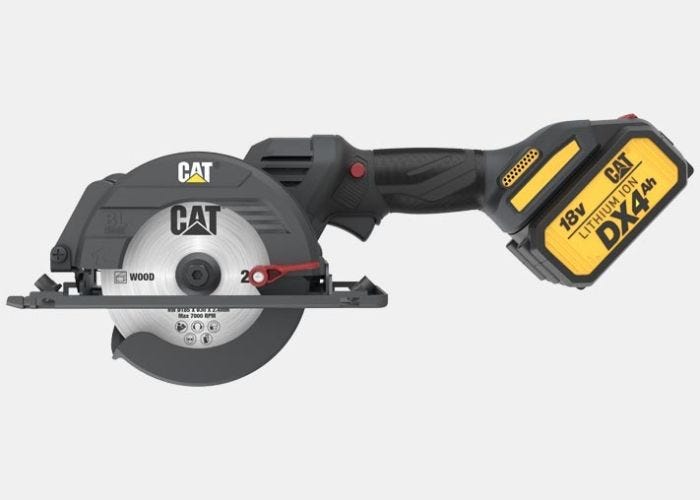 Mini circular saw 120 mm CAT DX5010 BL 18V 1X4.0AH