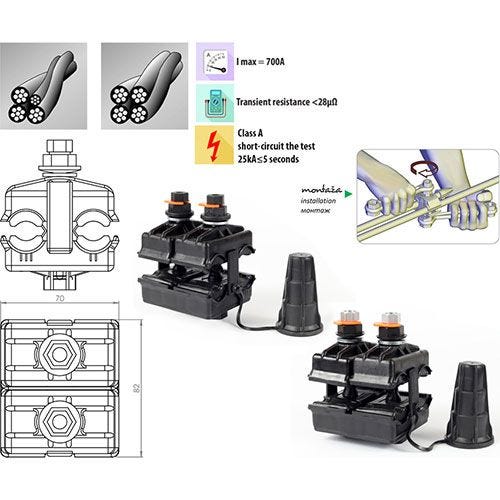 Current clamp 35-240/35-240 2 screws