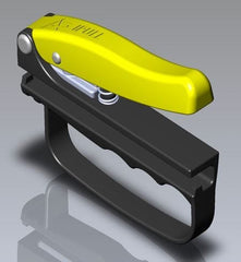 Handle for pulling steel bands, cables, electrical and communication wires IPULL