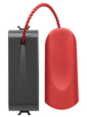 Koros-button + pull cord 1 module matte/satin black