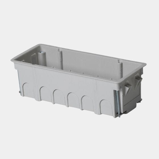 6-module drywall box with standard patented screws