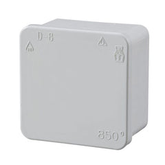 Box D-8 opaque gray 50*80*80 smooth