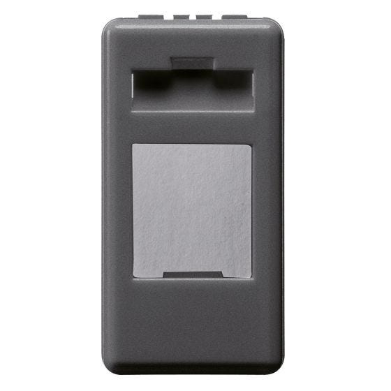 Black Keystone Jack Adapter