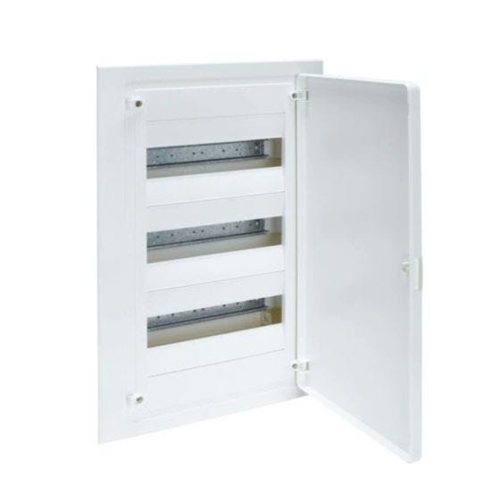 Panel without base for 36 electrical outlets