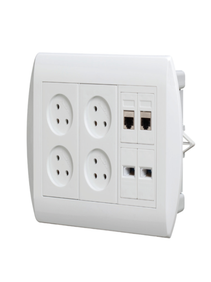 Lid + 4 sockets for box 6 D-17 space