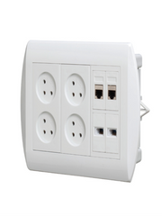 Lid + 4 sockets for box 6 D-17 space