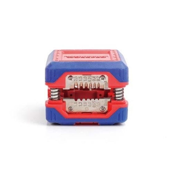 WORKPRO Cube Insulation Stripper 0.5-4.1 RG6,RG59,3X1.5 .3X2.5