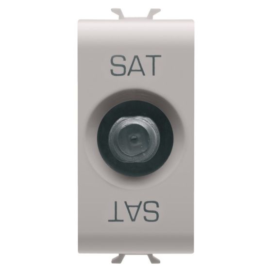 TV socket Korus F-TYPE female 1 module matte beige