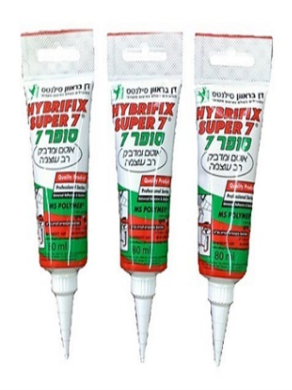 Super 7 transparent in a tube of 80 ml