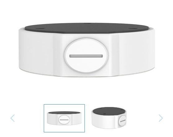 Dome camera junction box model JB03-G-IN