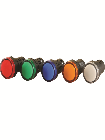 22mm LED marker light in changing colors