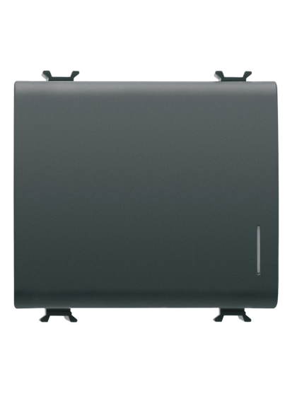 Korus-Single Switch+T.Detector 3 Module Matte/Satin Black