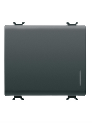 Korus-Single Switch+T.Detector 3 Module Matte/Satin Black