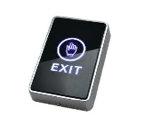 Illuminated exit button, narrow touch COM/NC/NO